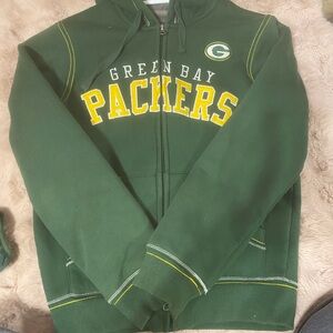 NFL Green and Gray Hoodie